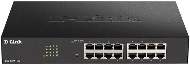 Коммутатор D-Link DGS-1100-16V2/A2A