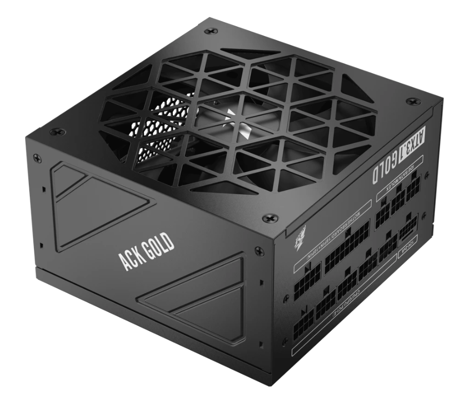 Блок питания 850W 1STPLAYER ACK 80+ Gold, черный HA-850BA2-BK