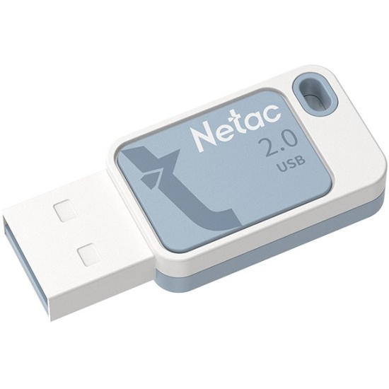 Флеш накопитель 16Gb USB 2.0 Netac UA31 (NT03UA31N-016G-20BL), голубая