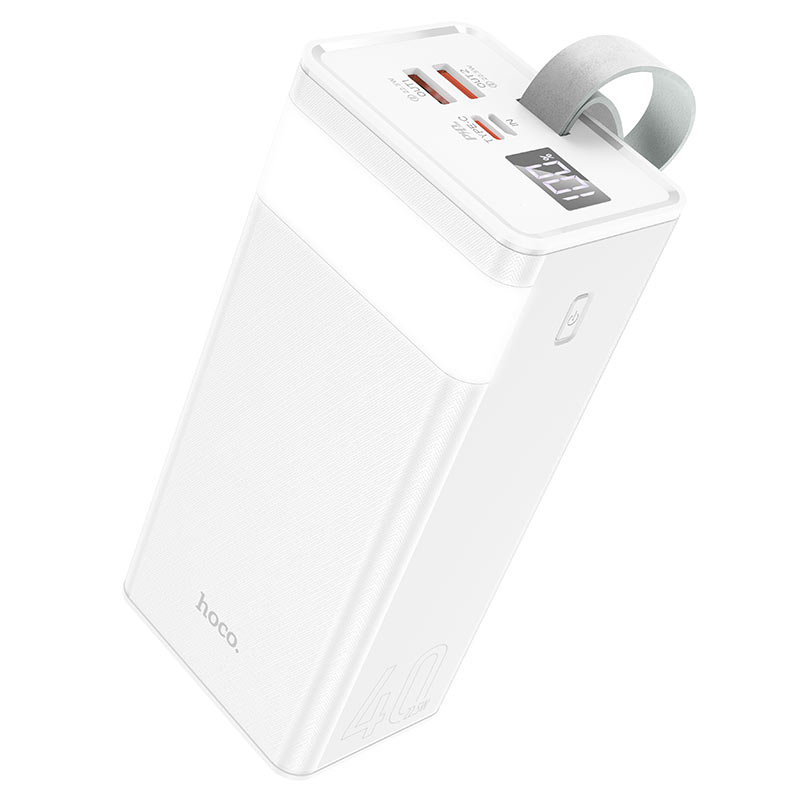 Портативный аккумулятор Hoco J86 Li-ion, 40000mAh, 3A, белый