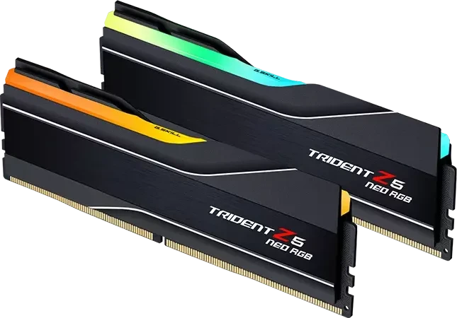 Комплект модулей памяти DDR5 2x16Gb G.Skill TRIDENT Z5 NEO RGB Black (F5-6000J2836G16GX2-TZ5NR)