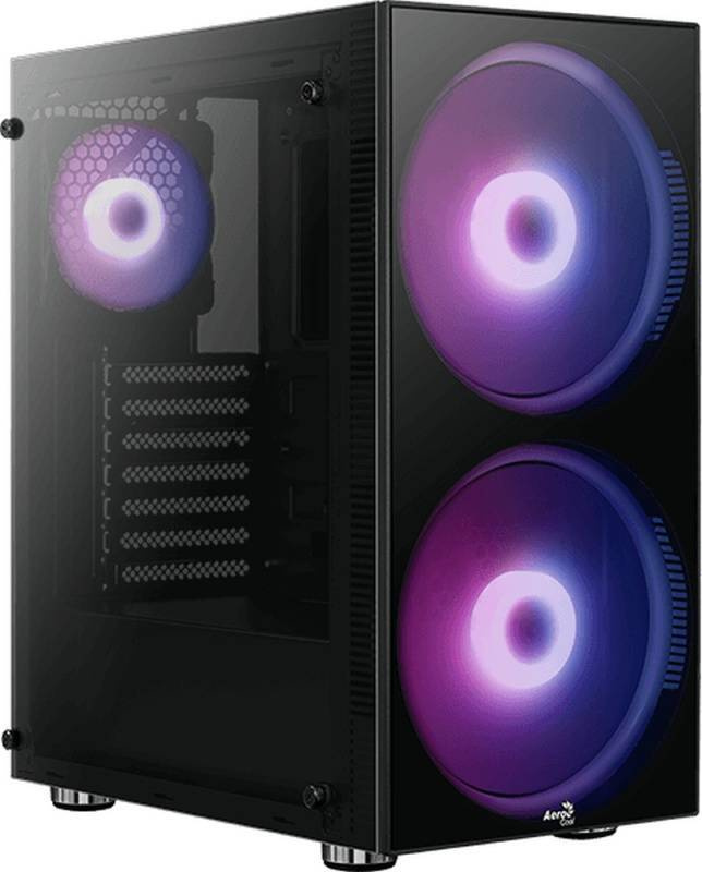 Корпус ATX без БП AeroCool Python-G-BK-v1