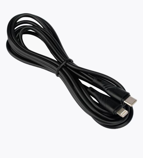 Кабель Type-C - Lightning Cablexpert CCB-USB2-CMAPO1-2MB, 2м, черный