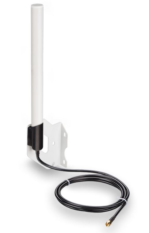 Широкополосная 900/1800/3G/LTE антенна KROKS KC6-700/2700T Белая; Разъем - SMA-male