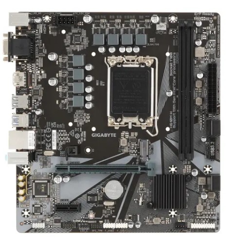 Материнская плата Socket 1700 GIGABYTE H610M H DDR5