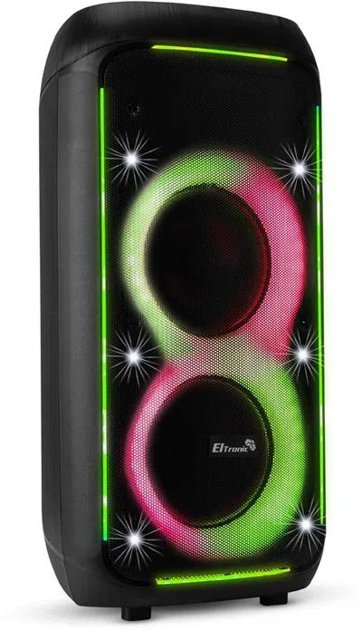 Акустика 2.0 ELTRONIC 30-71 CRAZY BOX 1000, USB, SD, AUX, Bluetooth, Пульт Д/У
