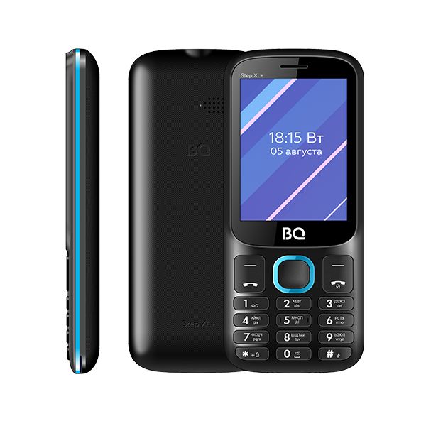 Мобильный телефон BQ-2820 Step XL+ Black-Blue Dual SIM