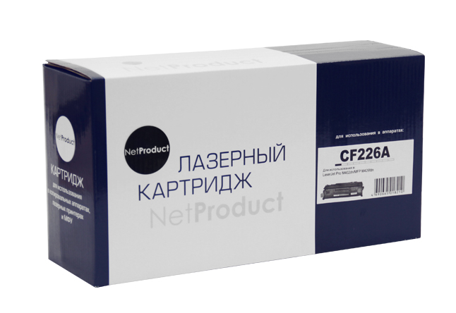 Картридж совместимый NetProduct N-CF226A/CRG-052 (M402/M426/LBP-212dw/214dw) 3.1k