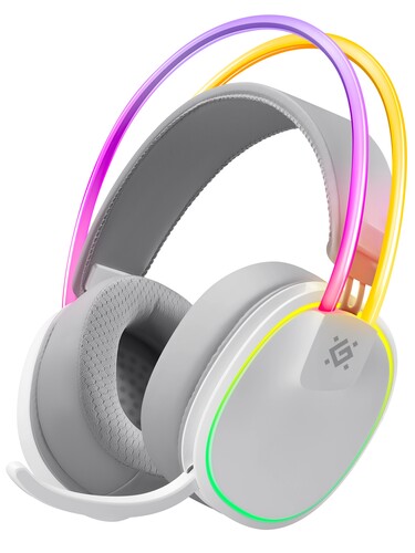 Беспроводная гарнитура игровая Defender Tsunami BT/2.4G, белый