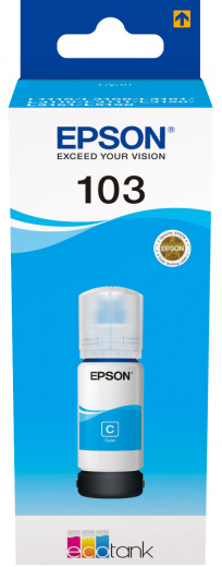 Чернила Epson 103C Cyan L3100 (C13T00S24A)