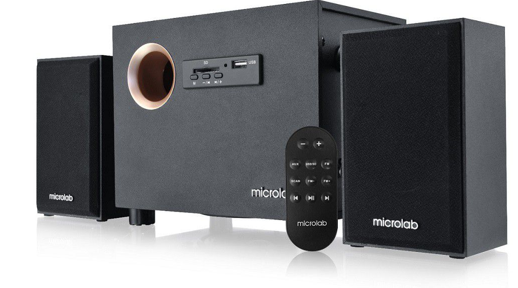 Акустика 2.1 Microlab M-105R, черный