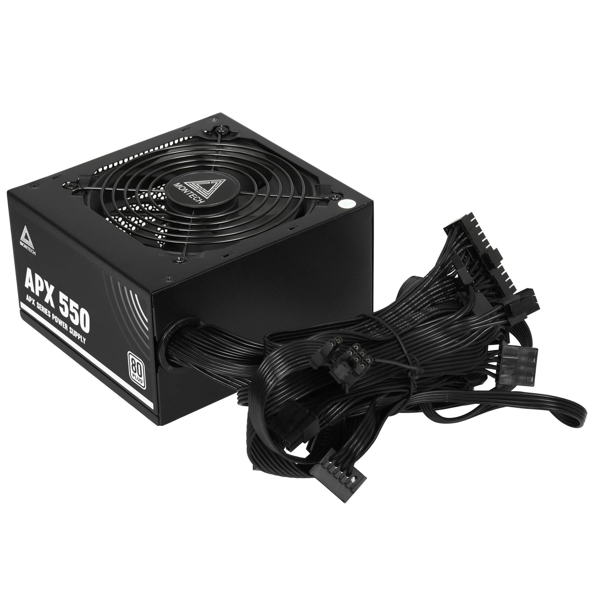 Блок питания 550W Montech APX 550 чёрный 80 PLUS WHITE