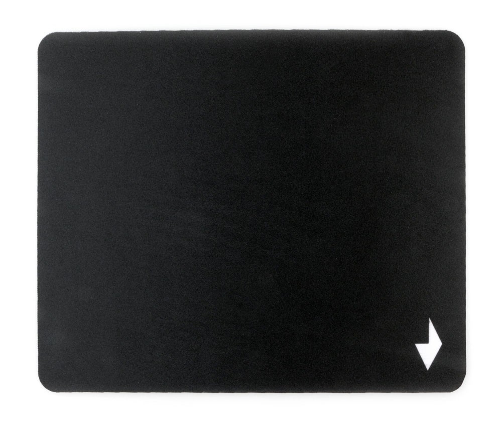 Коврик Gembird MP-BLACK 250*200*2мм, чёрный