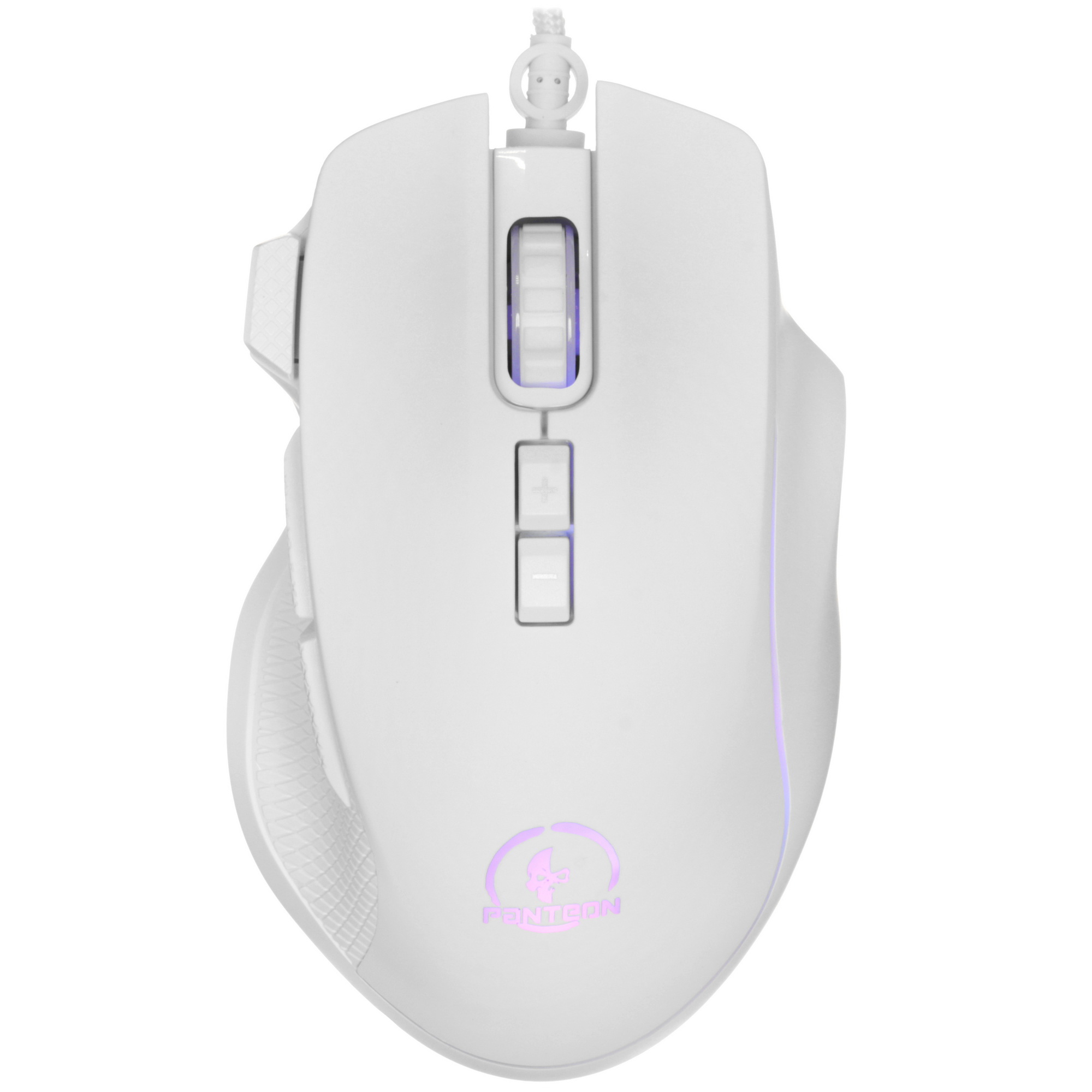 Мышь игровая PANTEON MS87, белая USB