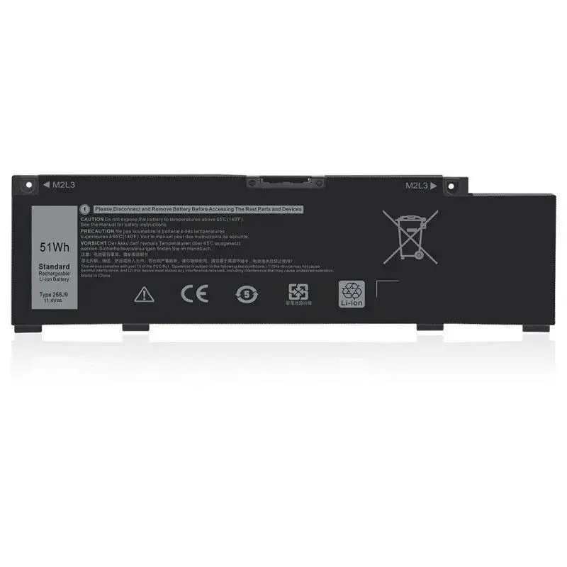 Аккумулятор для ноутбука Dell G3 15 3590 (266J9), DELLG3 15 3590G3 3590Ins 15PR-1545BLIns 15PR-1545W