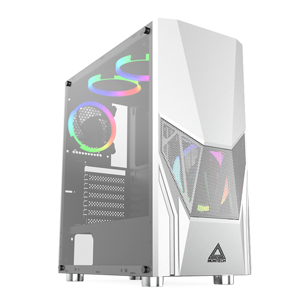 Корпус ATX без БП Montech FIGHTER 500 (W) белый