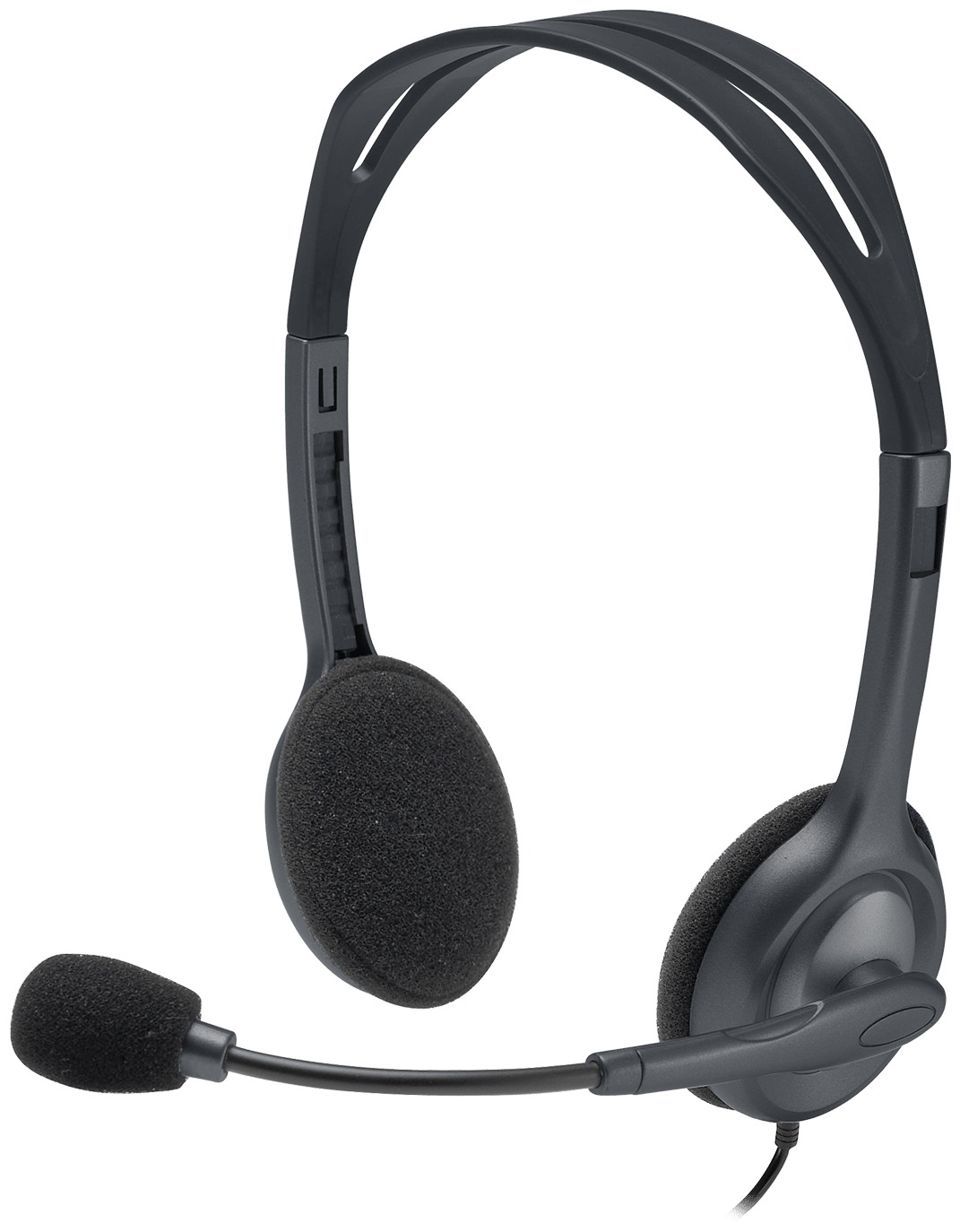 Гарнитура Logitech H111, серая