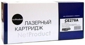 Картридж совместимый NetProduct N-CE278A (LJ Pro P1566/P1606dn/M1536dnf) (2.1K)