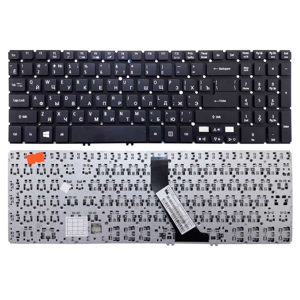 Клавиатура для ноутбука Acer Aspire V5-531, V5-531G, V5-551, V5-551G, V5-552, V5-552P, V5-571