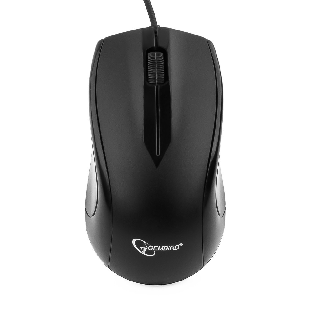 Мышь проводная Gembird MUSOPTI9-905U, черный, USB