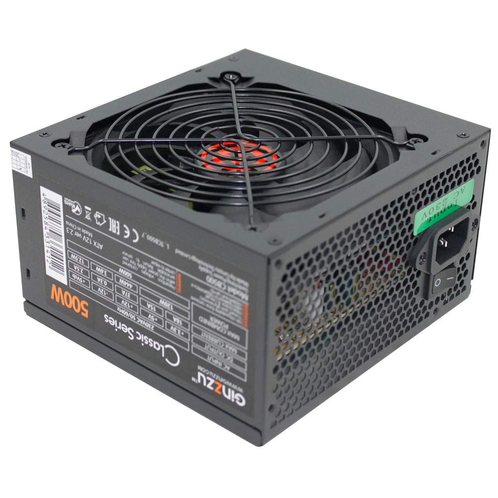 Блок питания 500W Ginzzu CB500