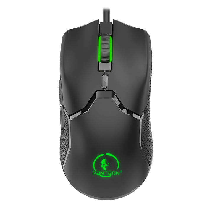 Мышь игровая PANTEON MS30 черная, USB