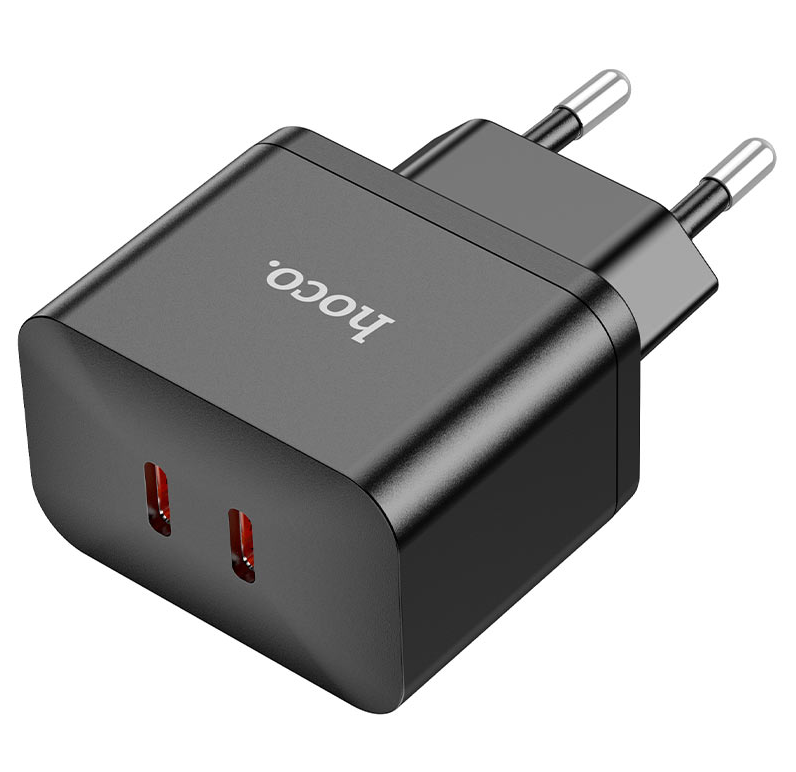 СЗУ HOCO N29 Triumph , 2xType-C, 35W, черный