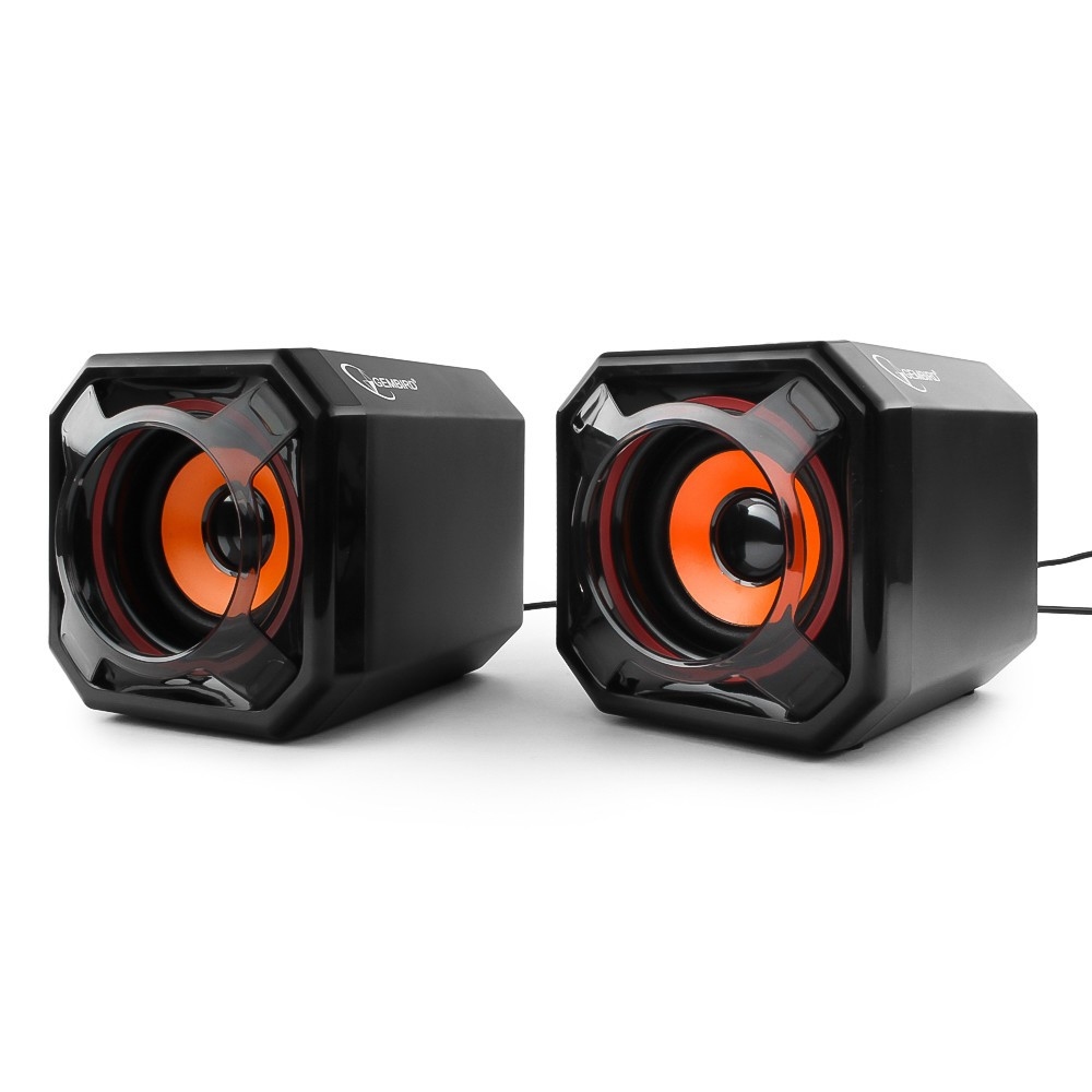Акустика 2.0 Gembird SPK-405, черный, USB