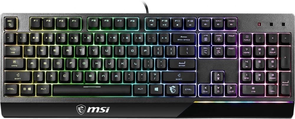 Клавиатура игровая с подсветкой MSI Vigor GK30 (s11-04ru236-cla), черный