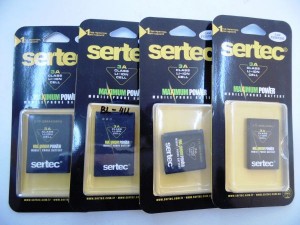 Aккум.батарея Sertec SAM-I550W/D780-AB474350B3