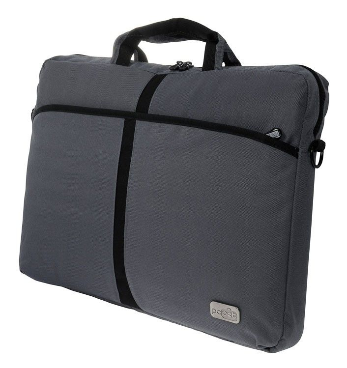 Сумка для ноутбука 17" PC Pet 600D (PCP-A1317GY) серый нейлон