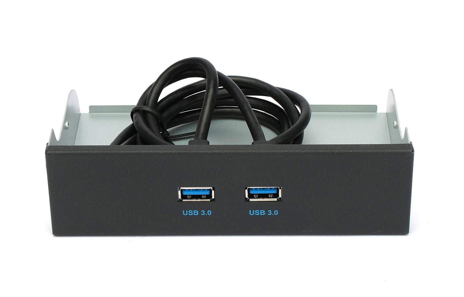 Планка USB 3.0 на переднюю панель 5.25" Gembird, FP5.25-USB3-2A, 2xUSB-A 3.0