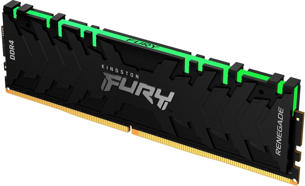 Модуль памяти DDR4 8Gb PC25600 3200MHz Kingston FURY Renegade RGB (KF432C16RBA/8)
