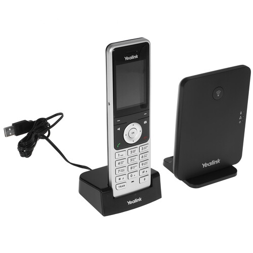 Радиотелефон SIP Yealink W76P, черный