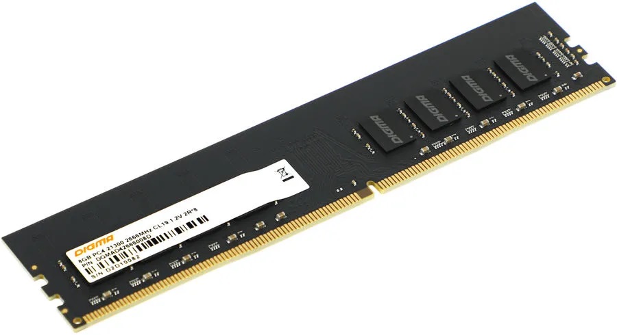 Модуль памяти DDR4 8Gb PC21300 2666MHz Digma DGMAD42666008D