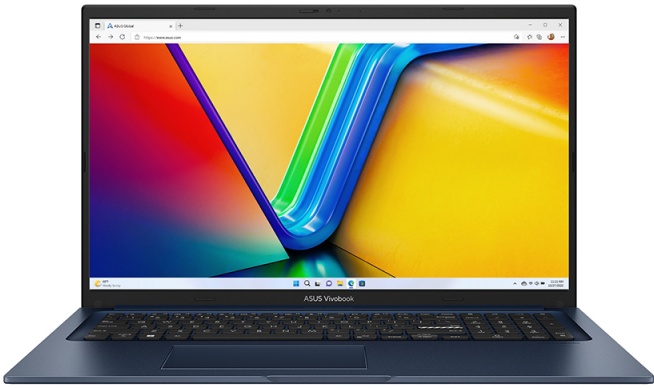 Ноутбук ASUS Vivobook 17 (X1704ZA-AU343) 17.3", IPS, i5-1235U/16/512, темно-синий