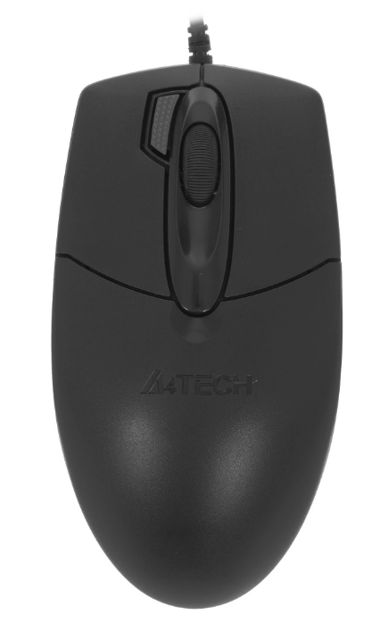 Мышь проводная A4Tech OP-730D Black USB