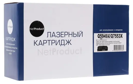 Картридж совместимый NetProduct (N-Q5949X/Q7553X) (LJ 1160/1320/P2015/715) 7K