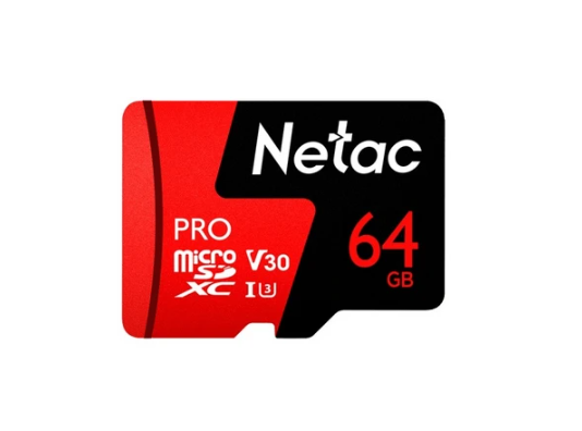 Карта памяти microSDXC Card UHS-I U1 64GB Netac P500 PRO (NT02P500PRO-64G-S)