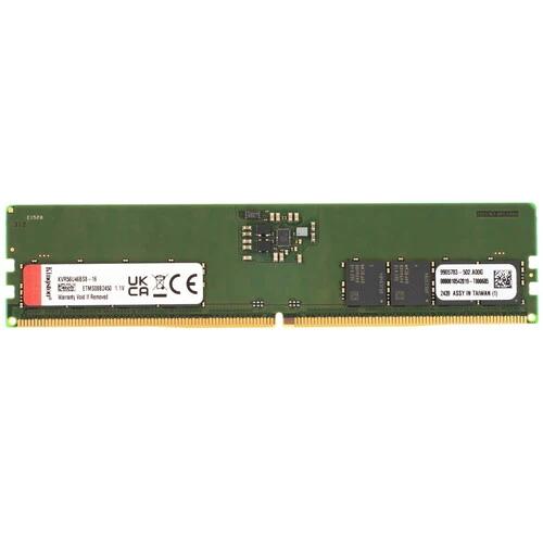 Модуль памяти DDR5 16Gb PC5-44800 5600MHz Kingston (KVR56U46BS8-16)