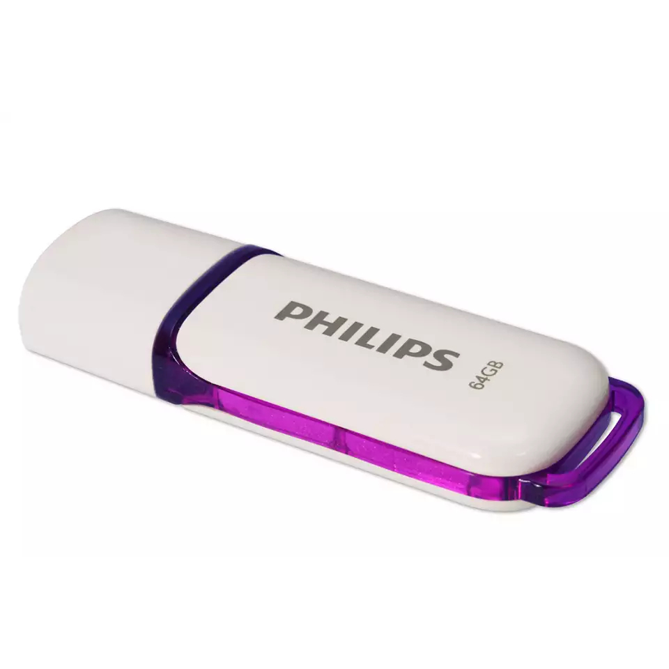 Флеш накопитель 64Gb USB 2.0 Philips Snow (FM64FD70B/97)