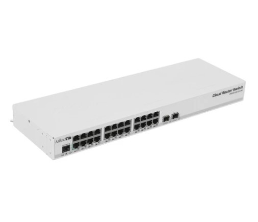Коммутатор MikroTik CRS326-24G-2S+RM 24G 2SFP+ управляемый