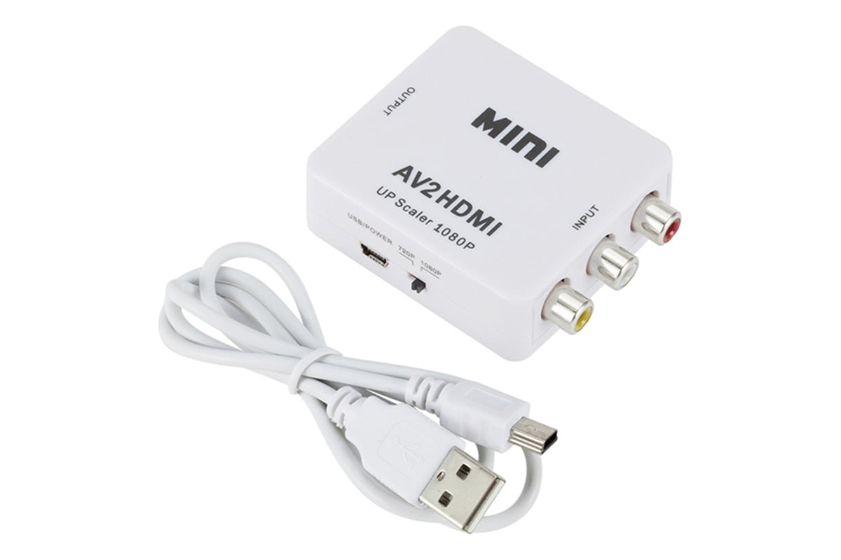 Конвертер HDMI to A/V (тюльпан), EDH14, Espada
