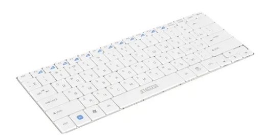 Клавиатура беспроводная JETACCESS SLIM LINE K7 W,USB 2,4G, белая