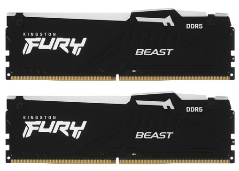 Комплект модулей памяти DDR5 2x8Gb Kingston FURY Beast RGB EXPO (KF556C36BBEAK2-16)