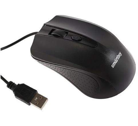 Мышь проводная Smartbuy ONE 352, USB, черный