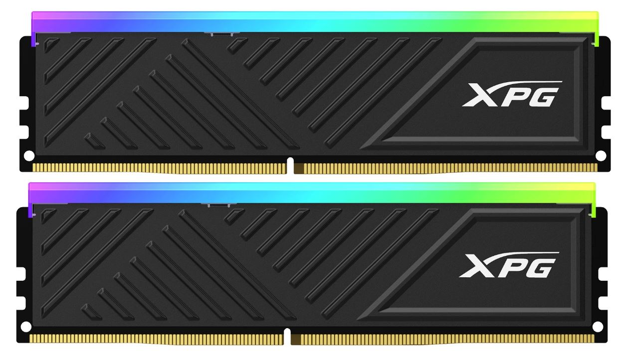 Комплект модулей памяти DDR4 2x8Gb 3200MHz A-Data XPG Spectrix D35 RGB (AX4U32008G16A-DTBKD35G)
