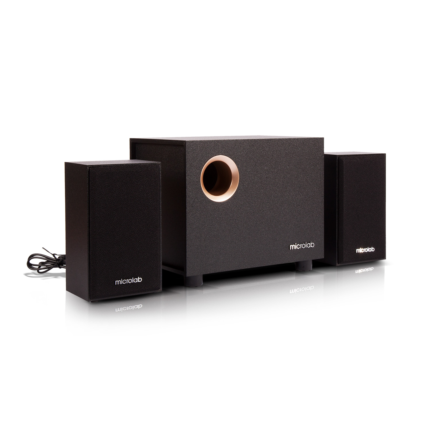 Акустика 2.1 Microlab M-105, черный