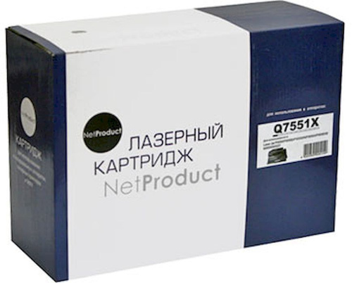 Картридж совместимый NetProduct N-Q7551X (HP LJ P3005/M3027MFP/M3035MFP), 13K