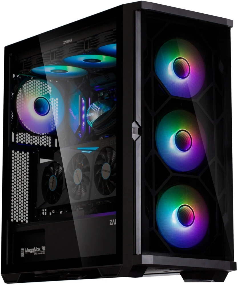 Корпус ATX без БП ZALMAN Z10 DUO черный